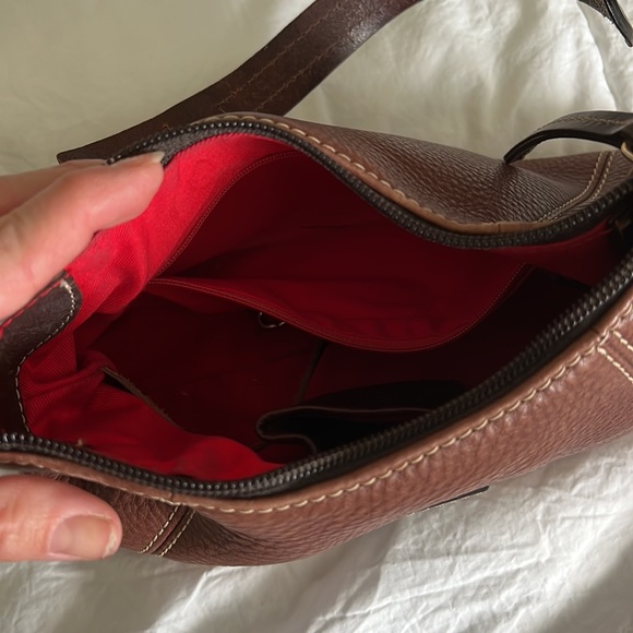 Dooney and Bourke Brown leather Shoulder Bag - Picture 5 of 5